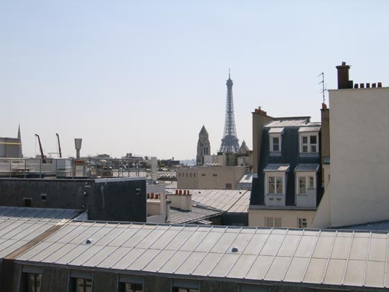 View from Louis Vitton Gallery