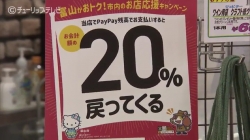 富山市キャッシュレス決済20%還元(チューリップ)