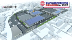 富山市卸売市場を建て替え商業施設を誘致(KNB)