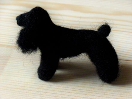 フェルト犬イングリッシュコッカー