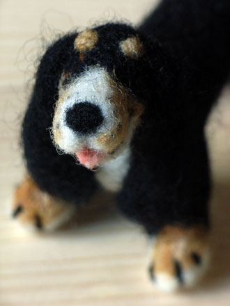 フェルト犬イングリッシュコッカー