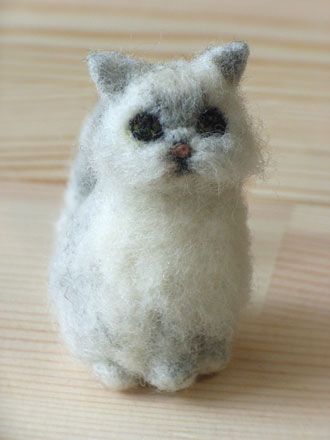 フェルトペルシャ猫メイちゃん