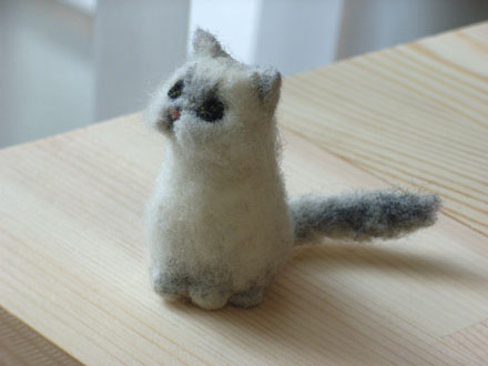 フェルトペルシャ猫メイちゃん
