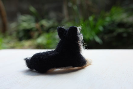 はねつきりんごフェルトオーダーわんこ
