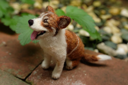 はねつきりんごフェルトオーダーわんこ