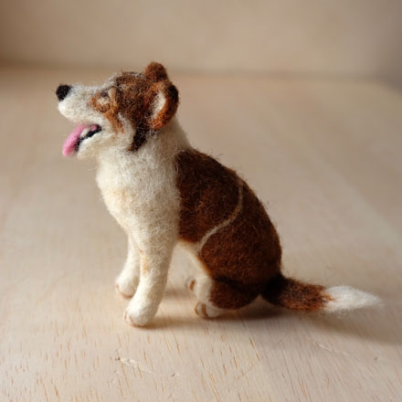 はねつきりんごフェルトオーダーわんこ