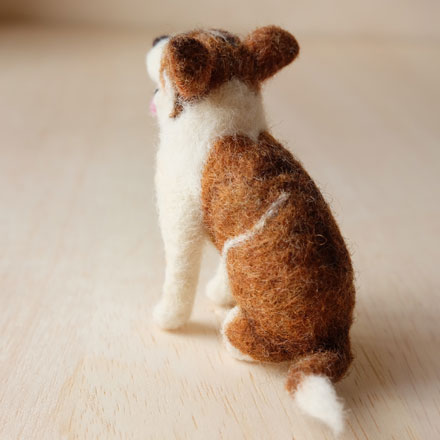 はねつきりんごフェルトオーダーわんこ