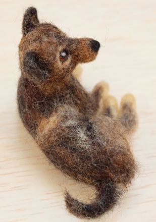 はねつきりんごフェルトオーダーわんこ