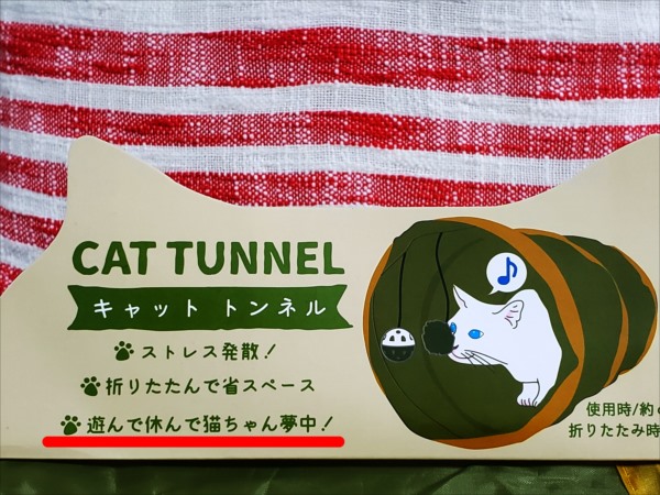 シャオラン、キャットトンネル