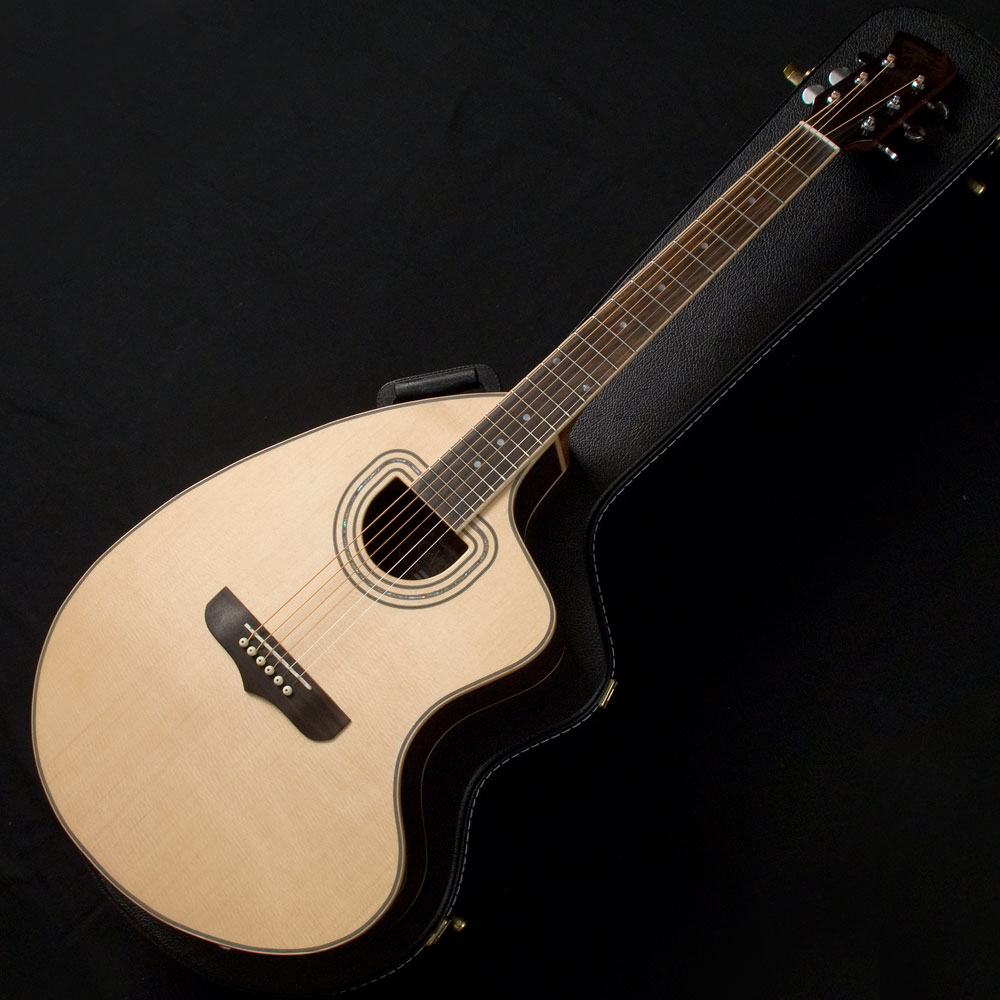 Brade社のギター Kz Guitar Works Kz ST Trad 22 SSH7 - Mahogany Natural | Blue