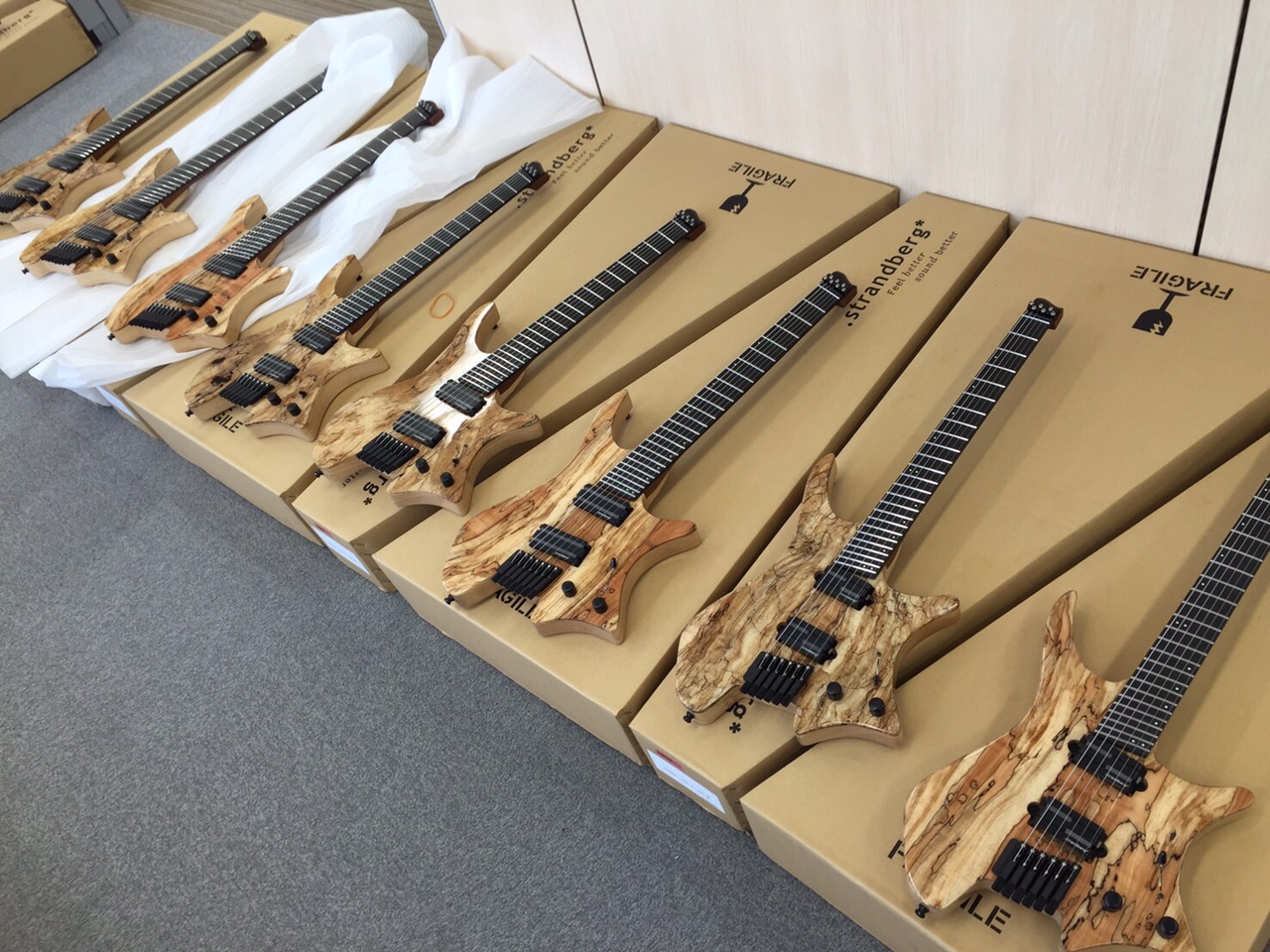 Strandberg J Series Boden Custom エキゾチックトップ入荷 Strandberg J Series Boden Custom エキゾチックトップ入荷
