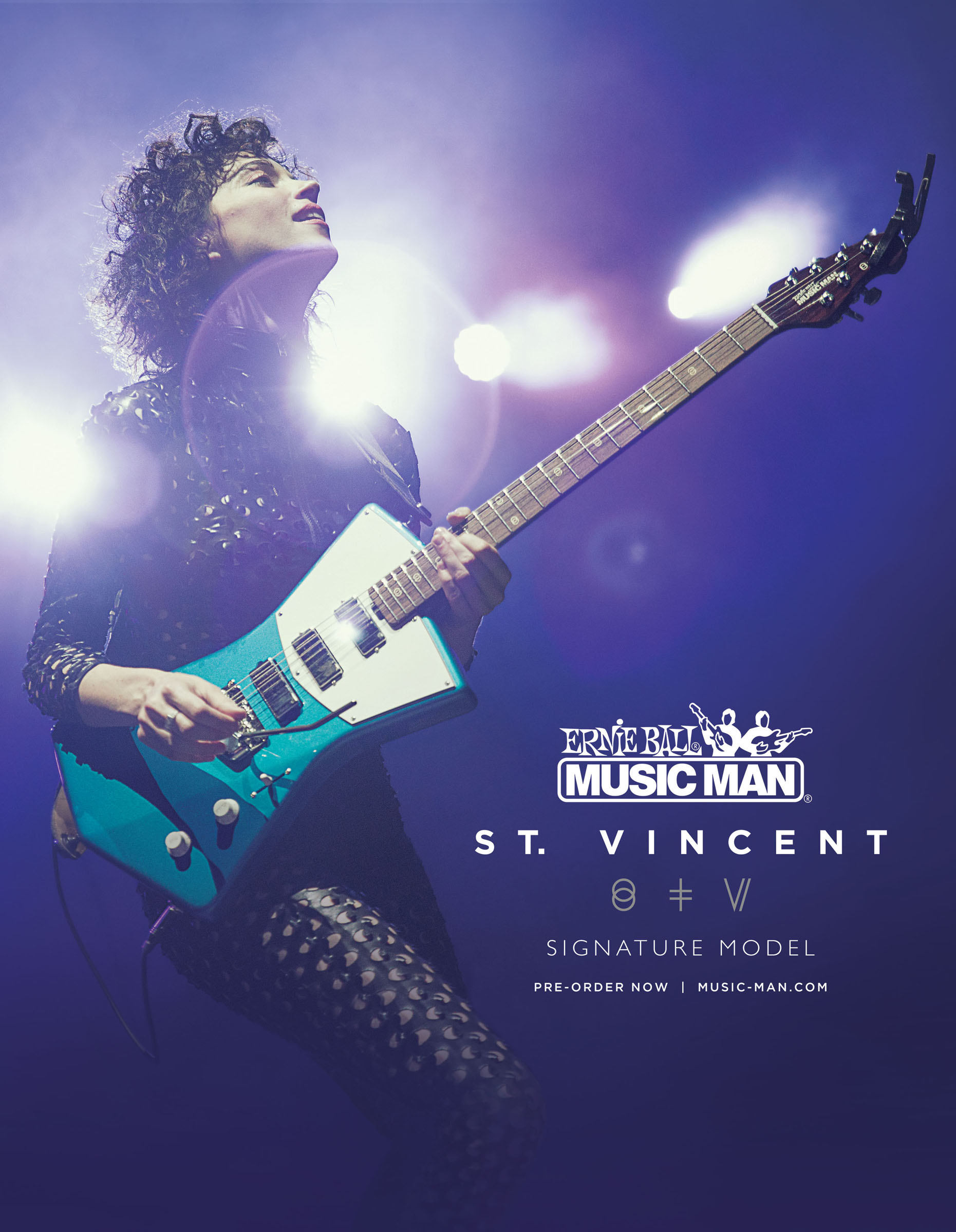Musicman St. Vincent Signature が入荷!! | MIYAJI GUTARS KANDA