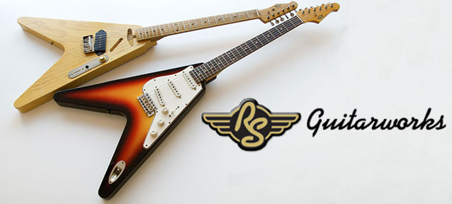 RS Guitar Works からVEEが入荷。その2 S VEE (Ugly Burst
