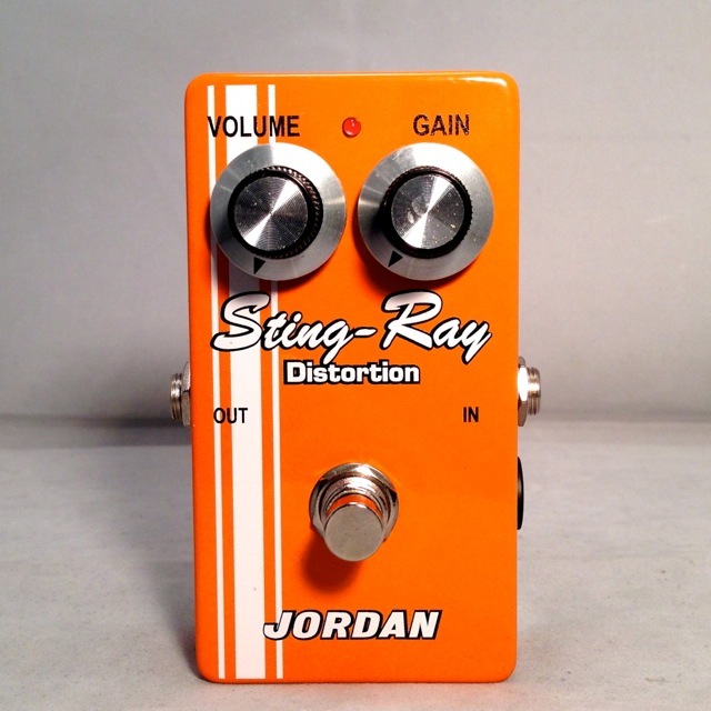 ギター Jordan Sting-Ray Distortion 新着エフェクター】 Jordan Sting-Ray | MIYAJI GUTARS KANDA