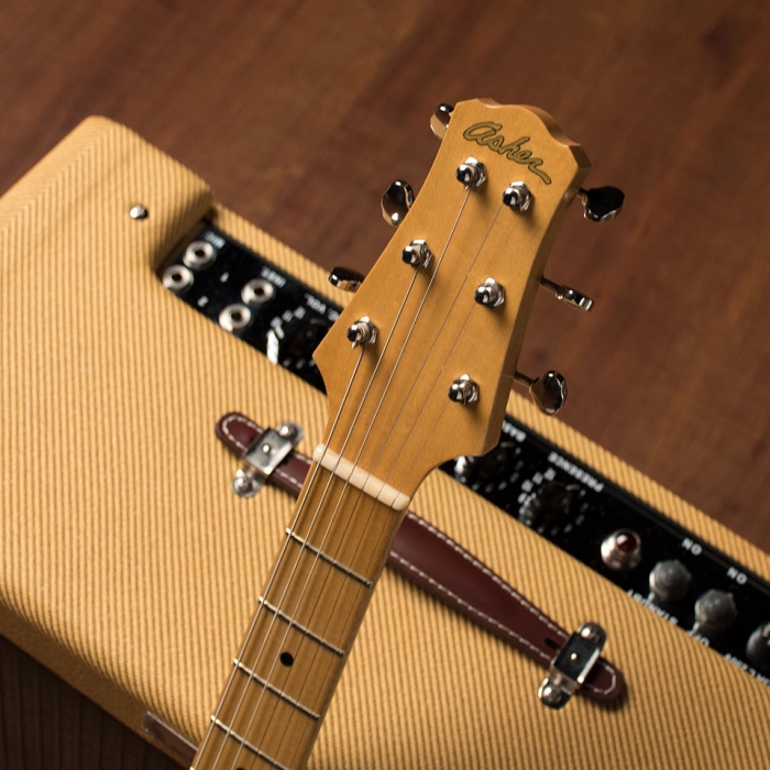 Asher Guitars “T-Deluxe” 入荷。ビル・アッシャーご本人が来店