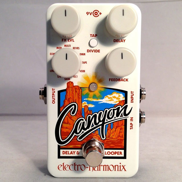エレハモ　ディレイ　CANYON 定番ギターエフェクター Electro-Harmonix CANYON | MIYAJI GUTARS KANDA ギター