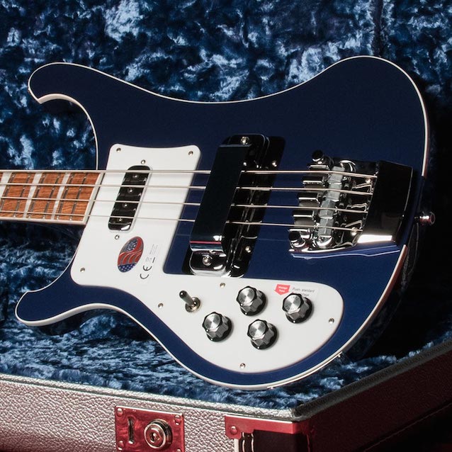 Rickenbacker/4003 Mid LH (Midnight Blue/Lefthand) | MIYAJI GUTARS
