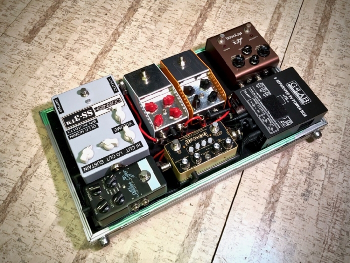 エフェクターボード製作事例 | MIYAJI GUTARS KANDA ギター