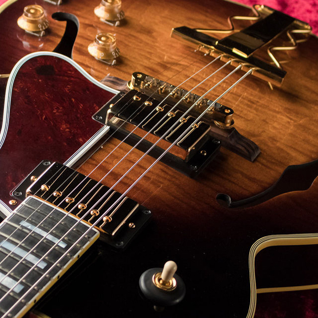 Gibson/ES-275 Figured Montreux Burst #756 | MIYAJI GUTARS KANDA