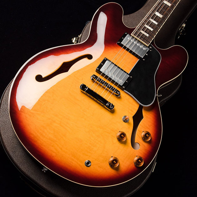 Gibson ES-135 w/Humbuckers # Vintage Sunburst 2001年製