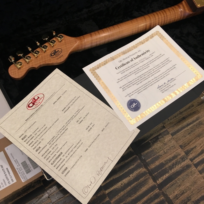 G&L Bluesboy USA 1974年製 ハードケース付き G&L Bluesboy USA 1974年