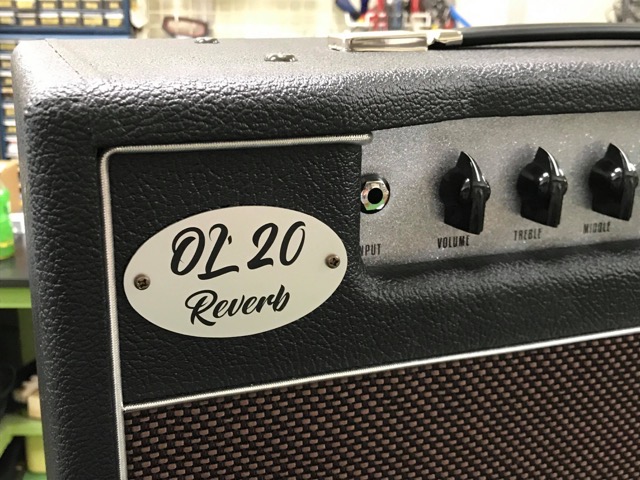 SHINOS “OL'20 Reverb Amp #01” SHINOS ampと当店による SHINOS “OL'20 Reverb Amp #01” SHINOS ampと当店による