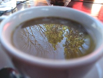 食後のコーヒー