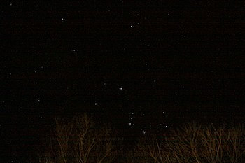 満天の星空