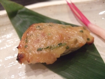 勘八のネギ味噌焼き