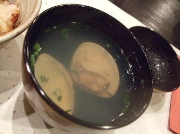 蛤のおすまし
