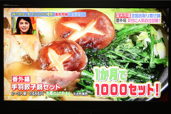 ヒルナンデス 手羽餃子鍋セット