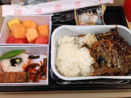 エティハド航空 機内食 北京旅行記 北京は危険じゃないですよ