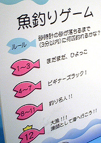 魚釣りゲーム
