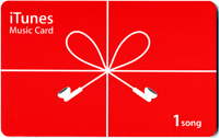 iTunes Music Card