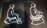TOILET Graffiti