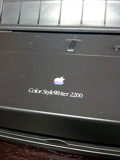 Apple Color StyleWriter 2200 | コマンドエフ(CMD+F) : ブログ