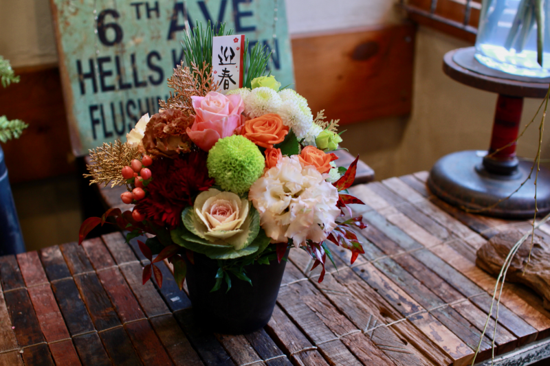 ひろりん✨クレイフラワー❁鏡餅＆お正月フラワーアレンジメント おうちde鏡餅＆お正月アレンジ | HAVANKのGood Vibrations