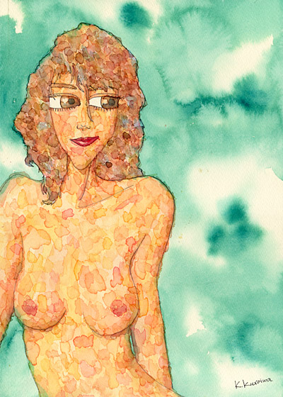 くろけんの美人ヌード画