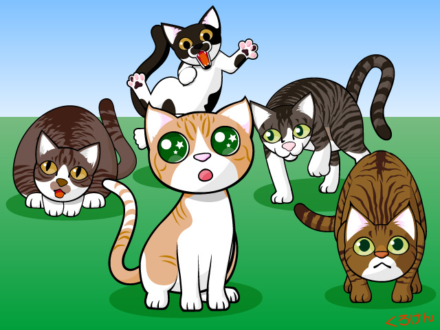 猫イラスト