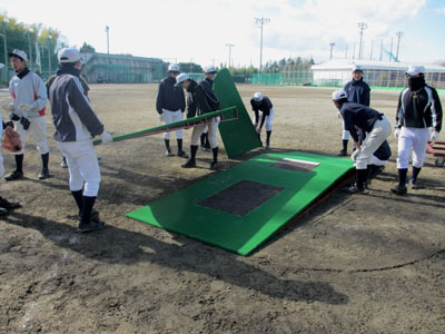 金港オリジナル移動設置型マウンド！！ | ゴリ中村の野球ぶろぐ ...