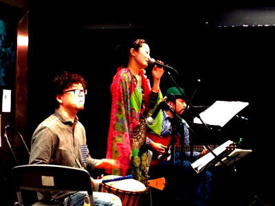中嶋晃子さんタワレコ福岡インストアライブ