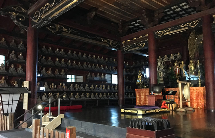 報恩寺五百羅漢