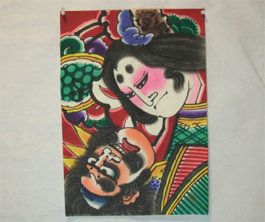 津軽凧絵 「巴御前」