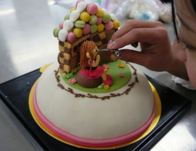 マジパン細工でケーキの上に物語を作ろう メジスイーツ Blog