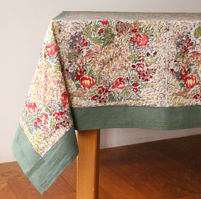 Mas d'Ouvan　テーブルクロス　サマー　シェル Mas d'Ouvan テーブルクロス サマー シェル