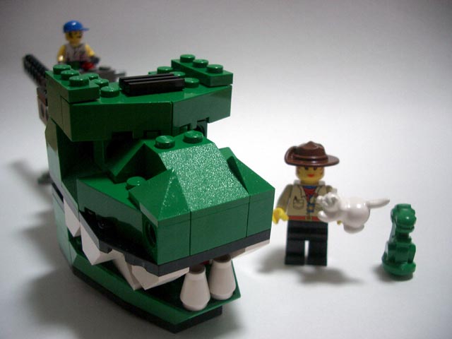 レゴ(LEGO) #1354 レゴスタジオ ダイノアタック | げんのすけ日記 Gennosuke Scribbling-Pad