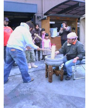 お餅つき2009.1.2