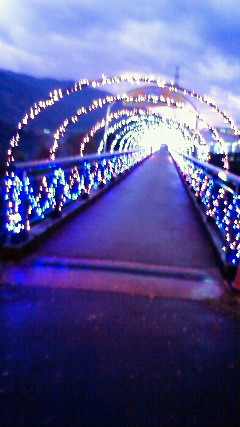 吉野川パーキングエリアの歩道橋