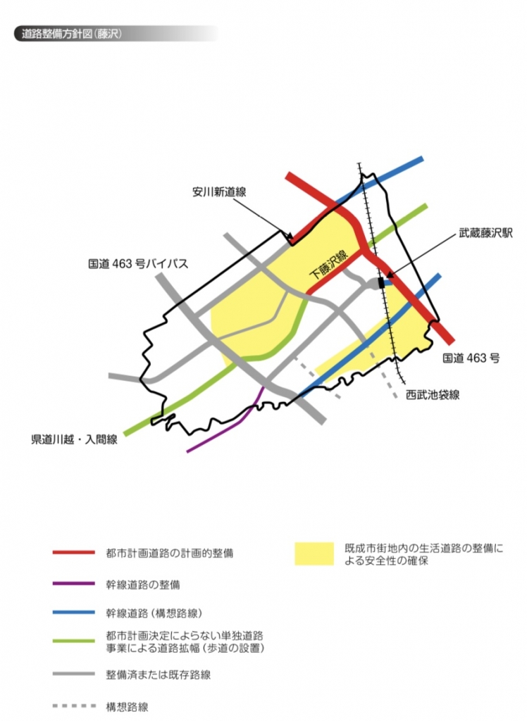 上藤沢・林・宮寺間新設道路の延伸 | 松本よしあき 政治家物語