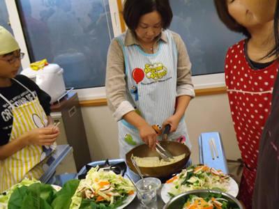 いわてまちキャベ塩焼きうどん